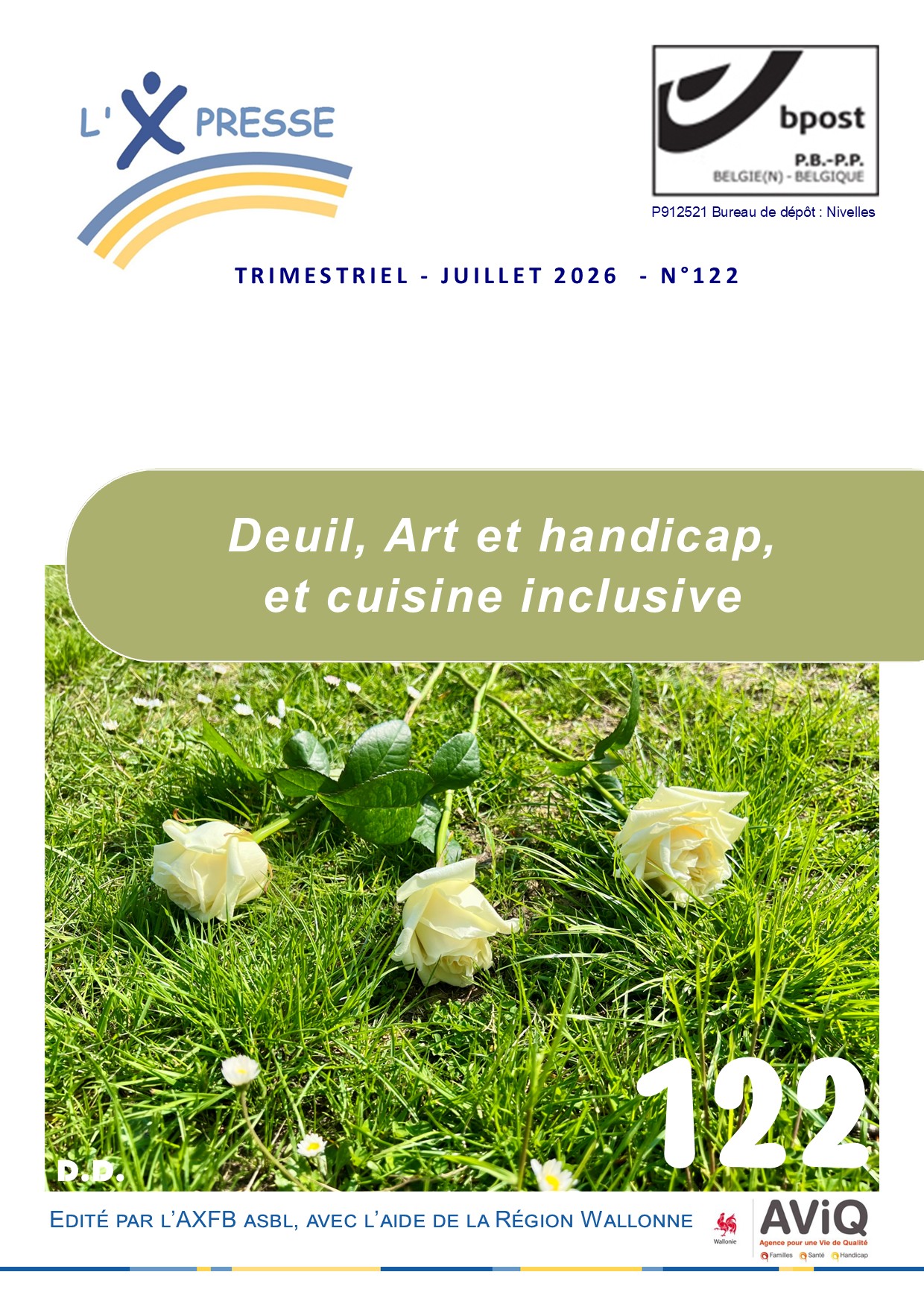 X Presse 122 - Couverture