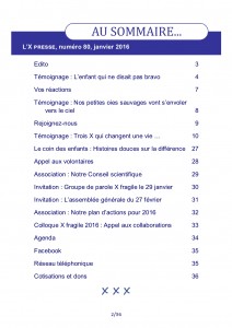 X Presse 80 - Sommaire